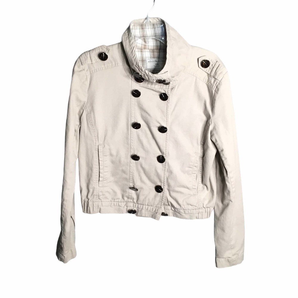 Sound Matters Cropped Pea Coat